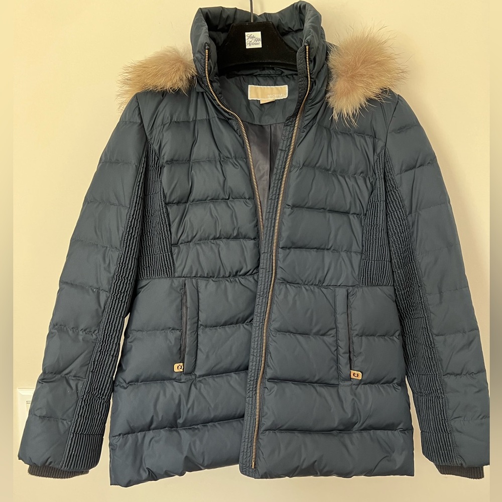 Michael Michael Kors Fur Trim Down jacket
